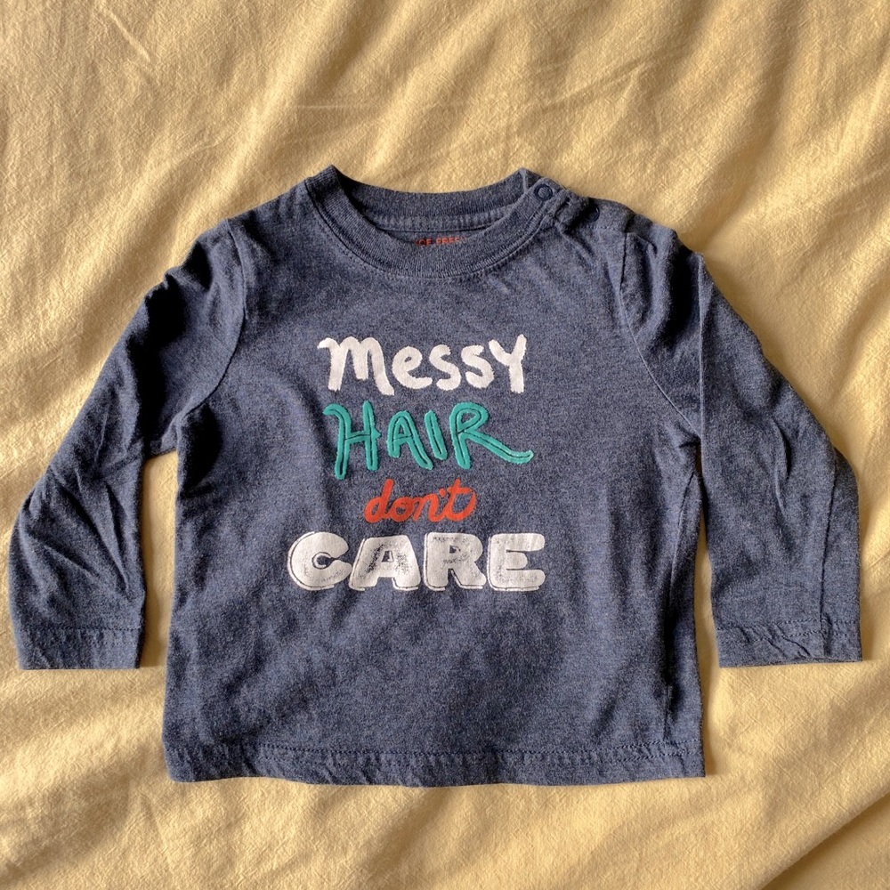 Messy hair don’t care Long Sleeve